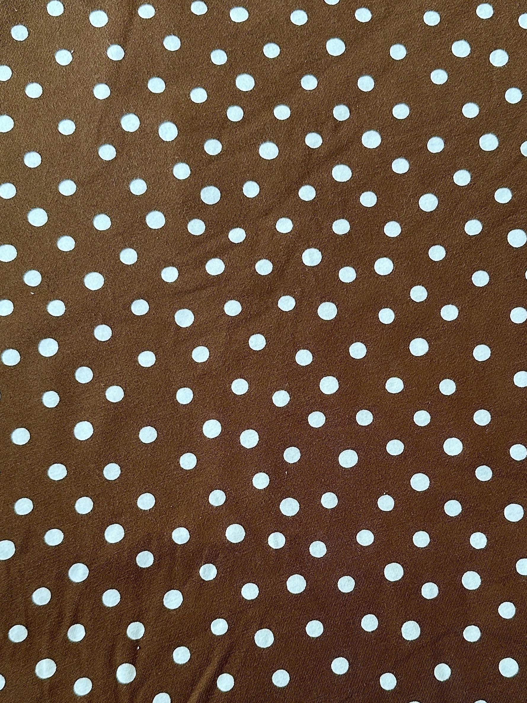 Brown Polka Dots - Limited Vault Fabric