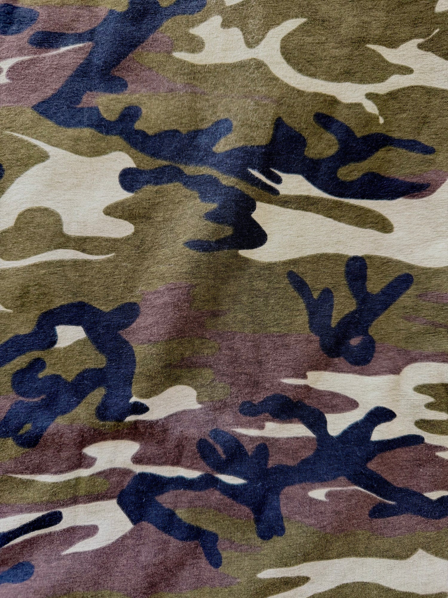 Woodland Camo - Limited Vault Fabric