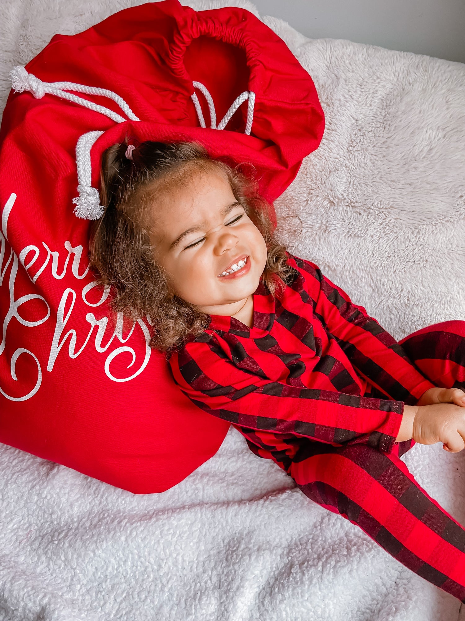 Red Buffalo Plaid Lounge Set