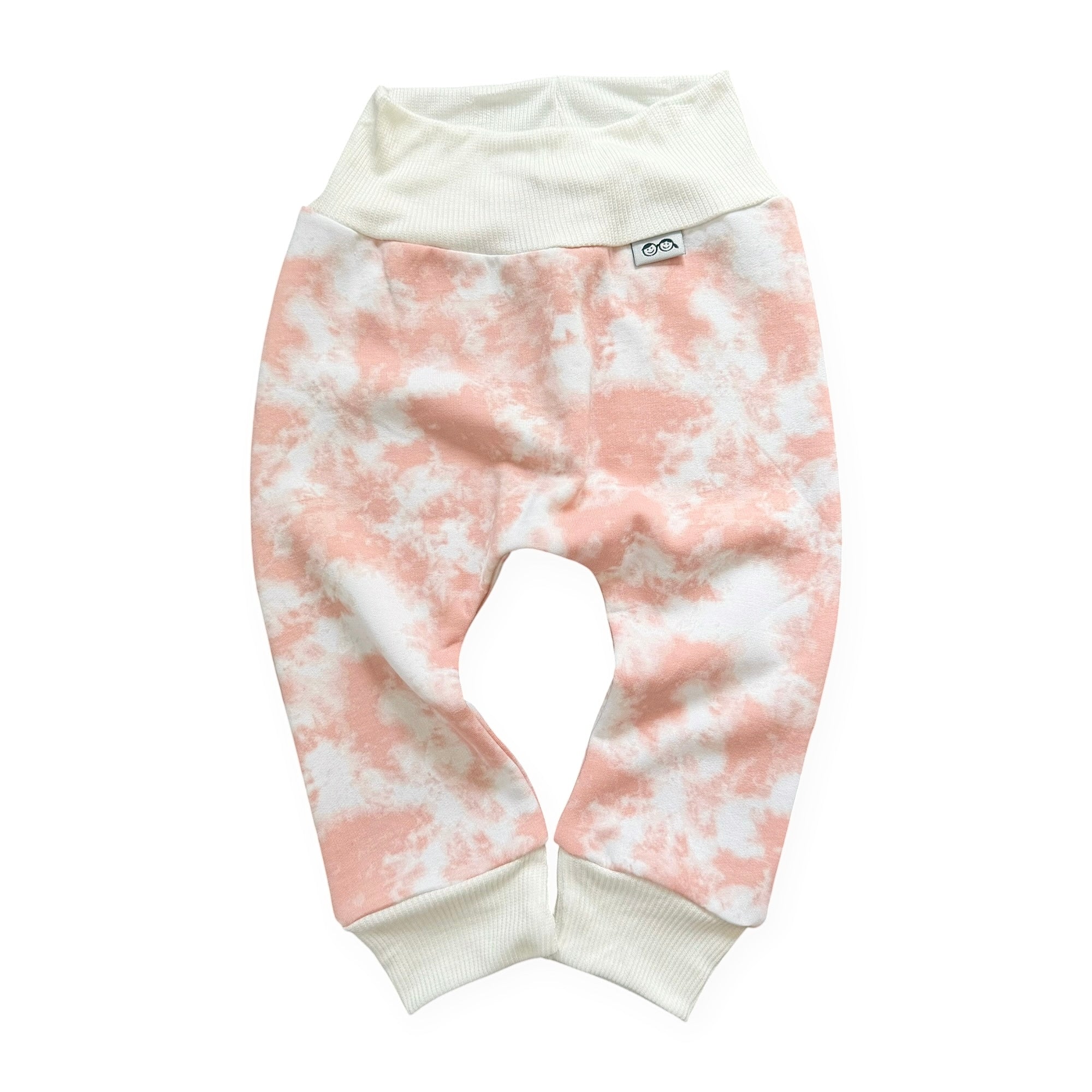 Peach Cloud Tie-Dye Lounge Set