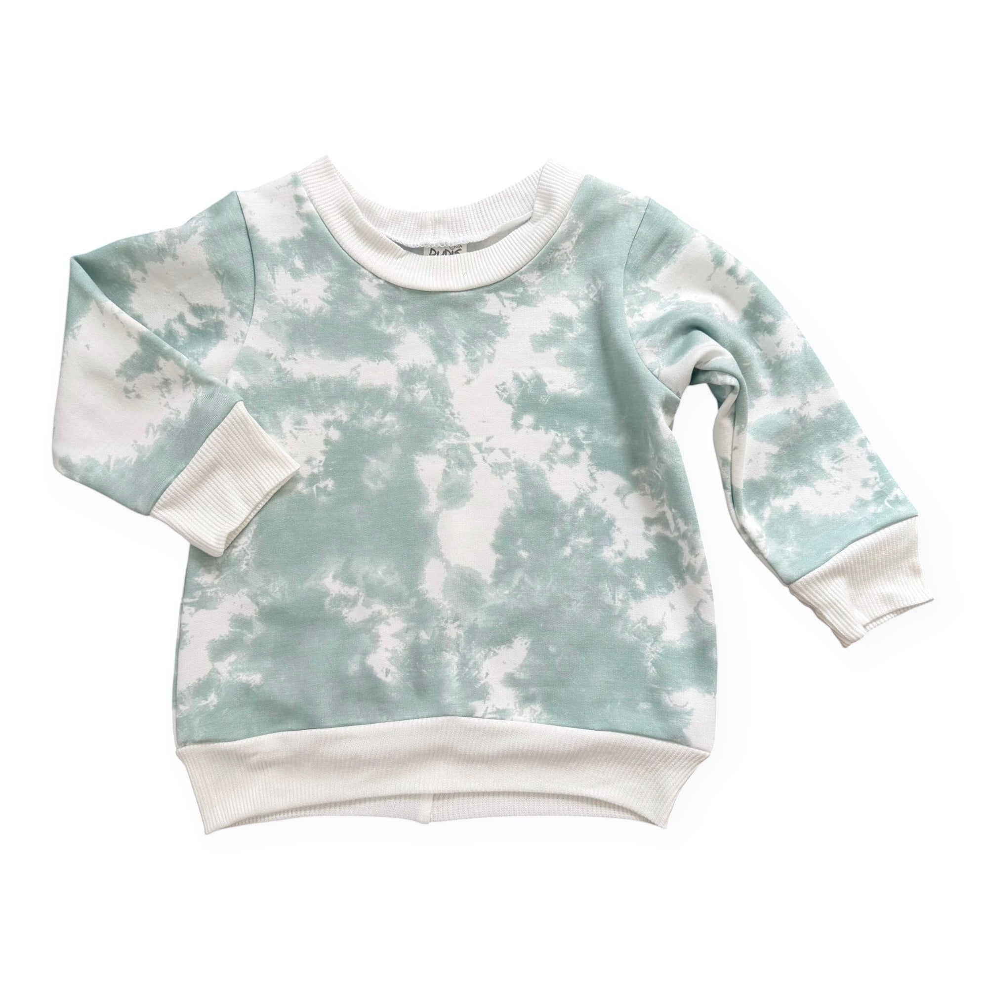Seafoam Cloud Tie-Dye Lounge Set