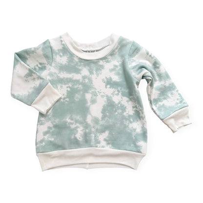 Seafoam Cloud Tie-Dye Lounge Set