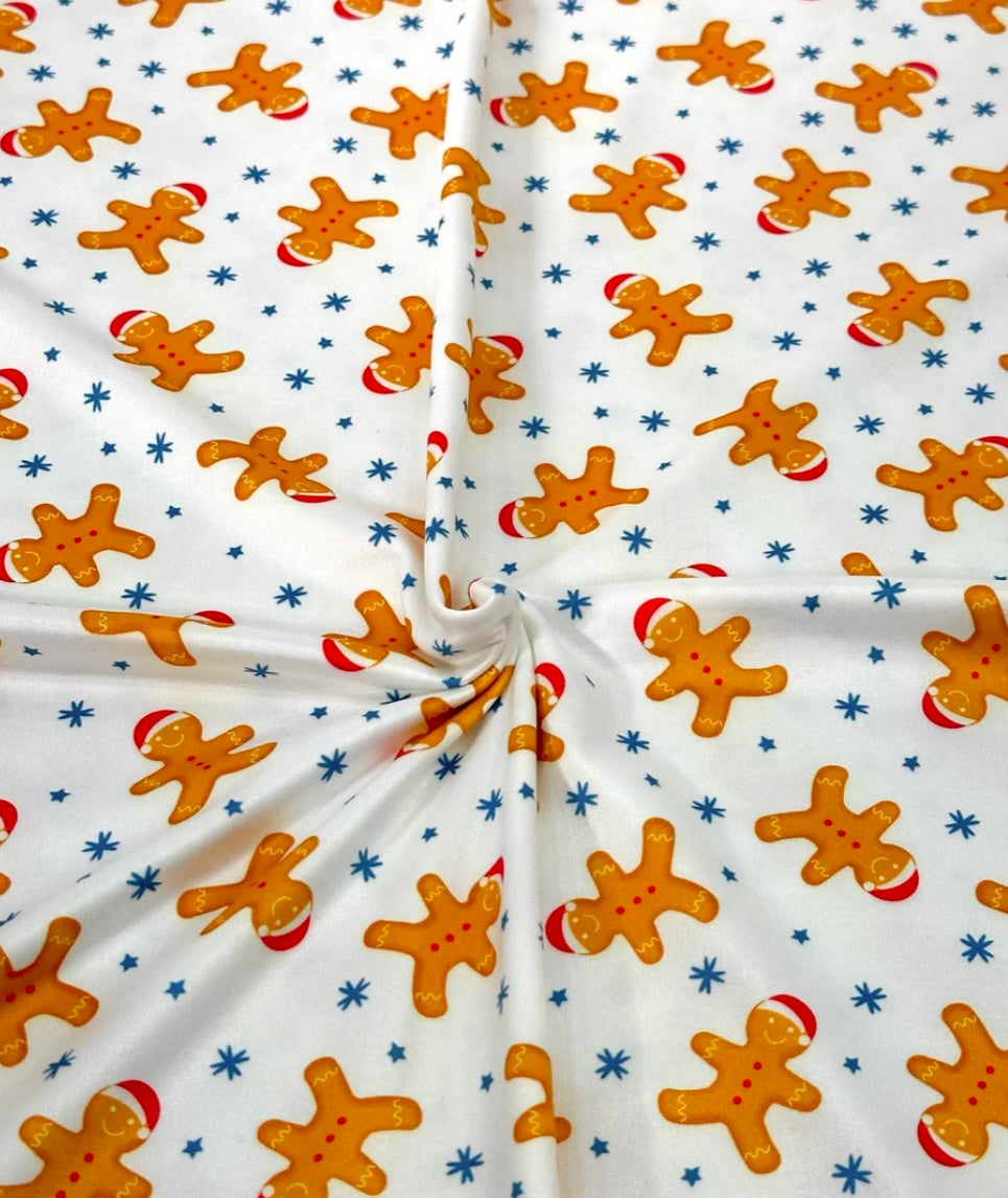 Gingerbread Santa Cookies - Limited Vault Fabric