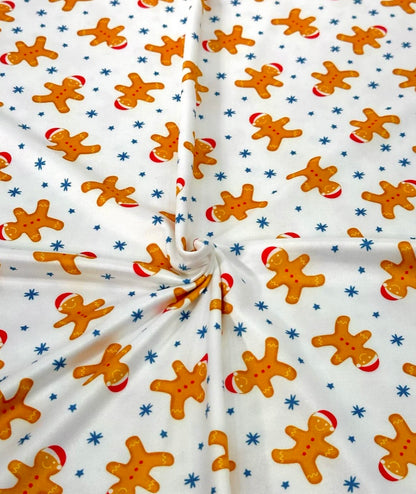 Gingerbread Santa Cookies - Limited Vault Fabric