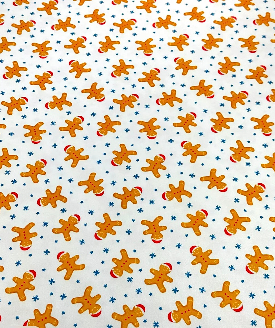 Gingerbread Santa Cookies - Limited Vault Fabric