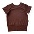 Cocoa Ribbed Summer Lounge Top