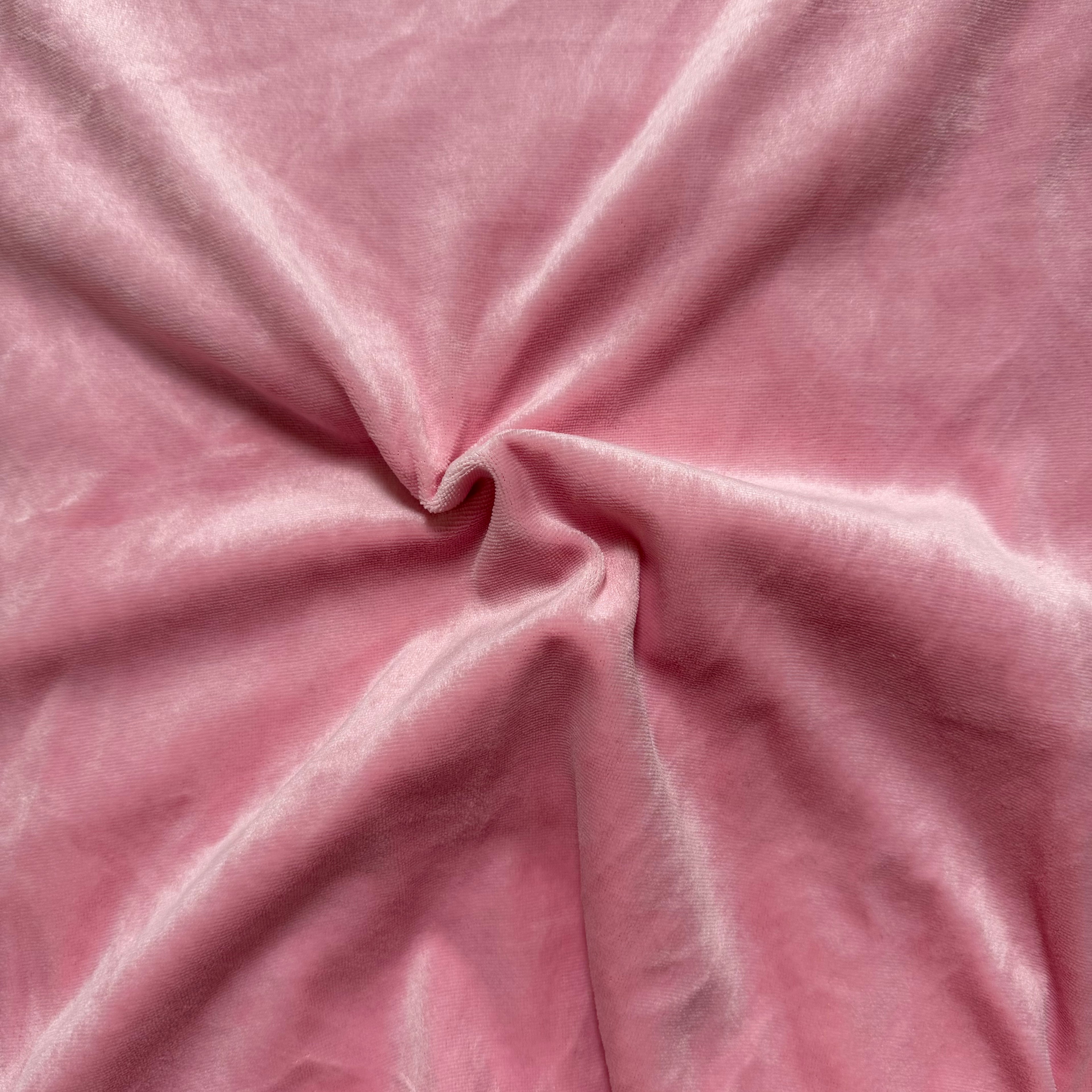 Vintage Rose Plush Velvet - Limited Vault Fabric