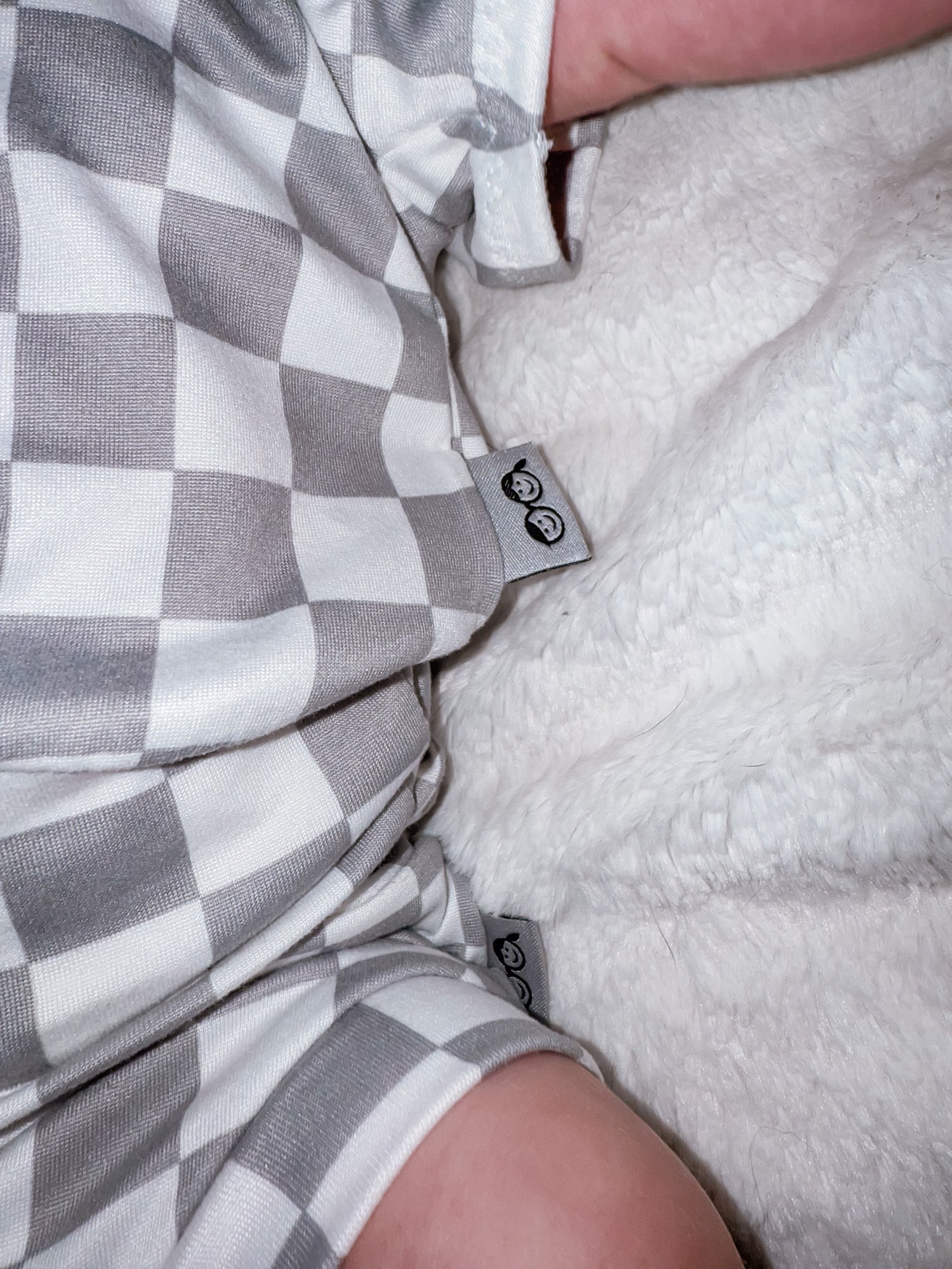 Grey Retro Checkered Summer Lounge Set