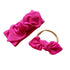 Fuchsia Ribbed Headbands