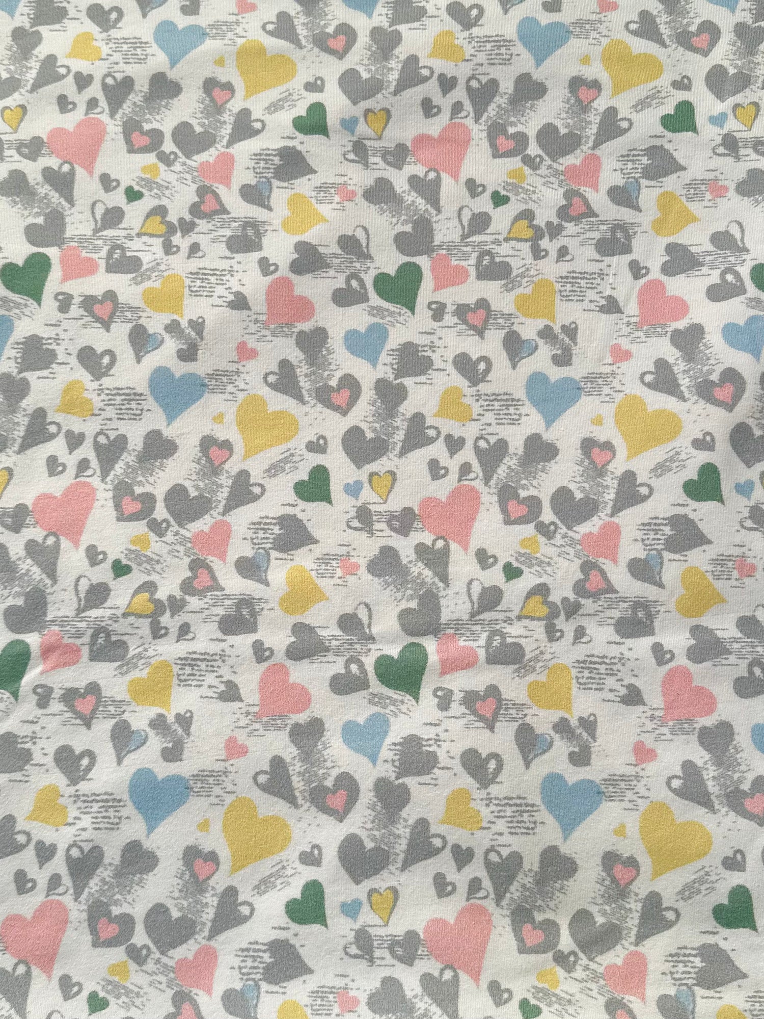 Playful Pastel Hearts - Limited Vault Fabric