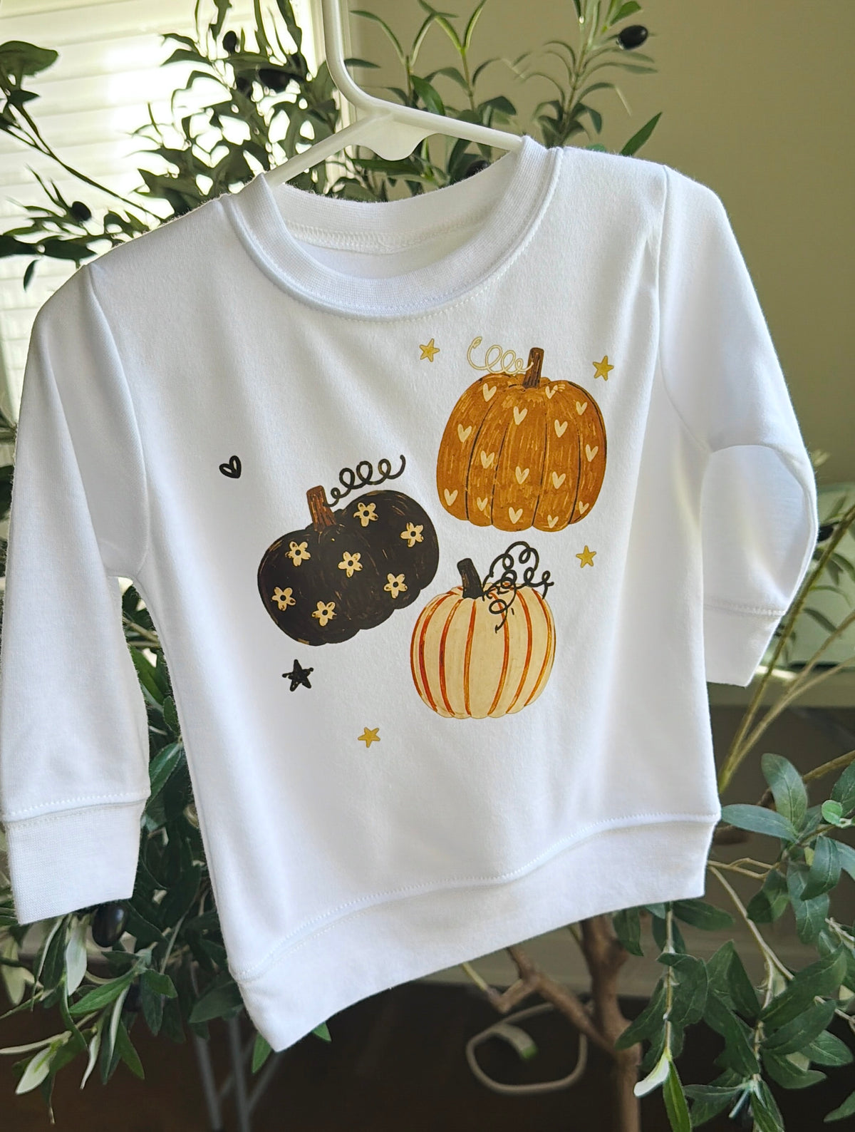 Pumpkin Patch Doodles Pullover