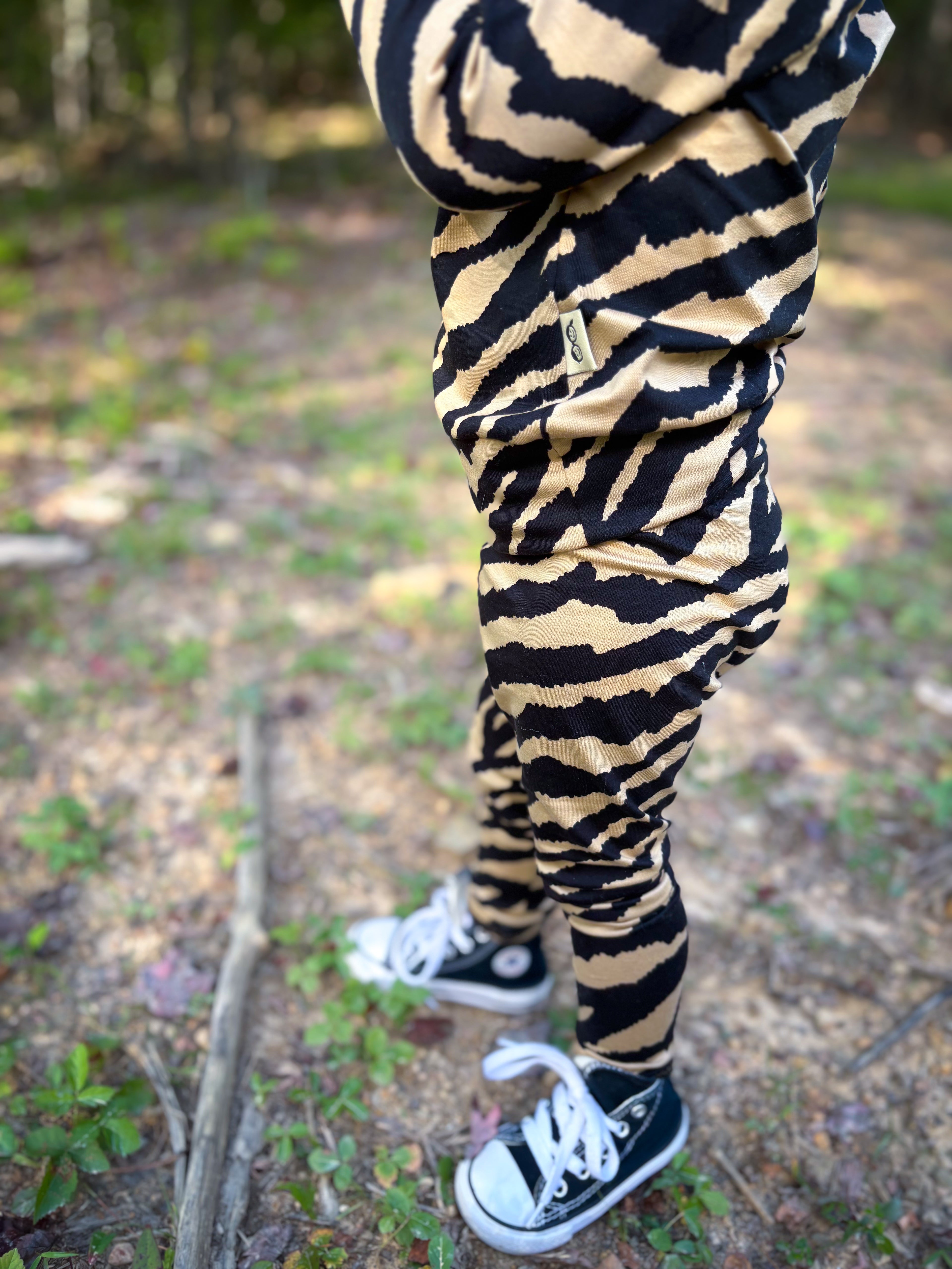 Golden Zebra Lounge Set