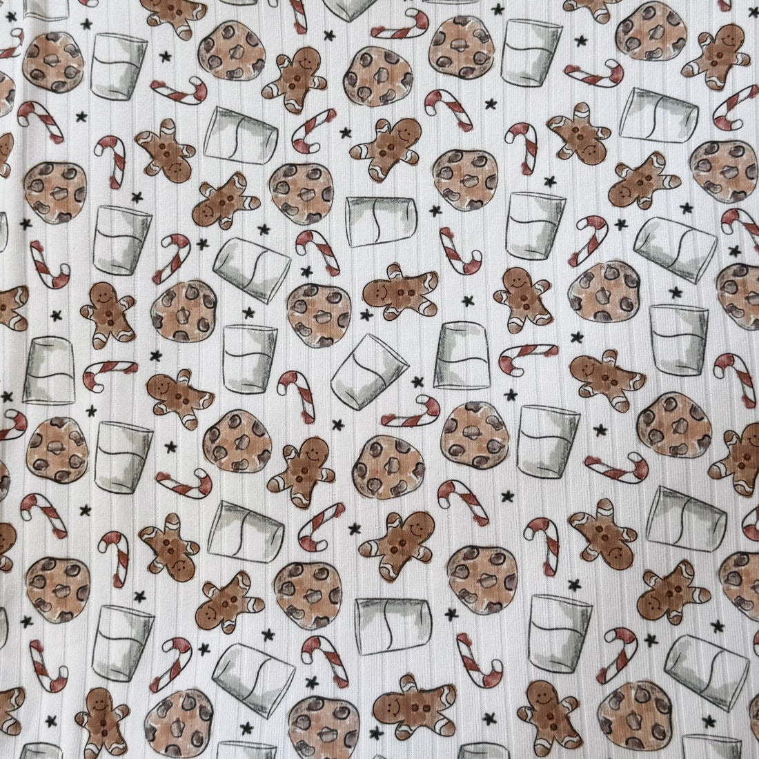Cookies For Santa Ribbed - Limited Vault Fabric