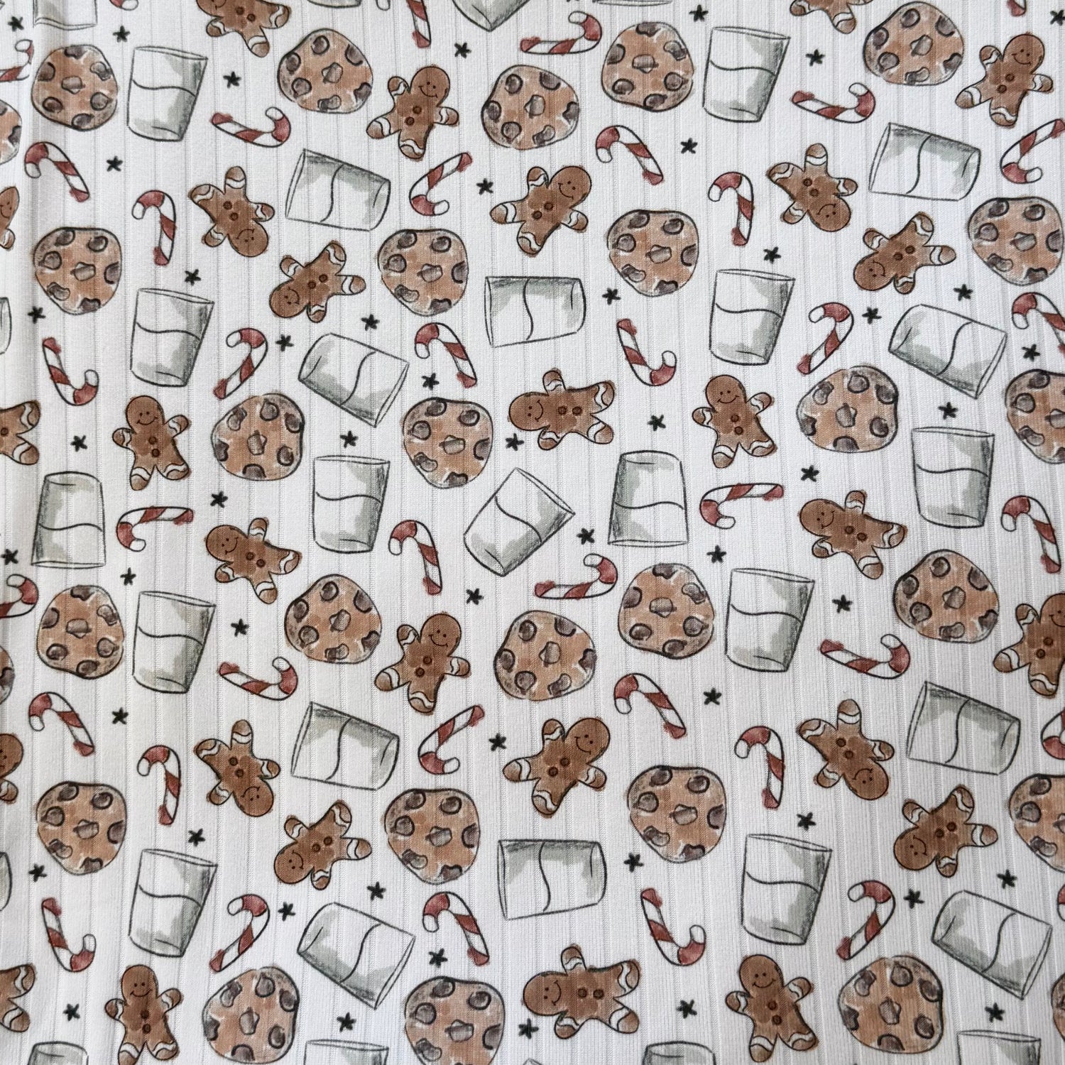 Cookies For Santa Ribbed - Limited Vault Fabric