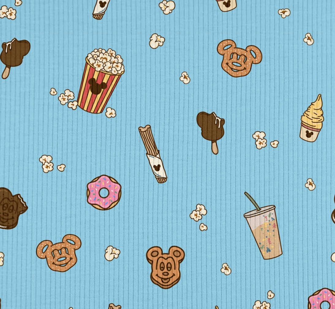 Mickey Snacks Ribbed - Limited Vault Fabric