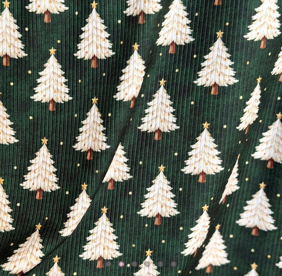 Evergreen Christmas Ribbed - Limited Vault Fabric