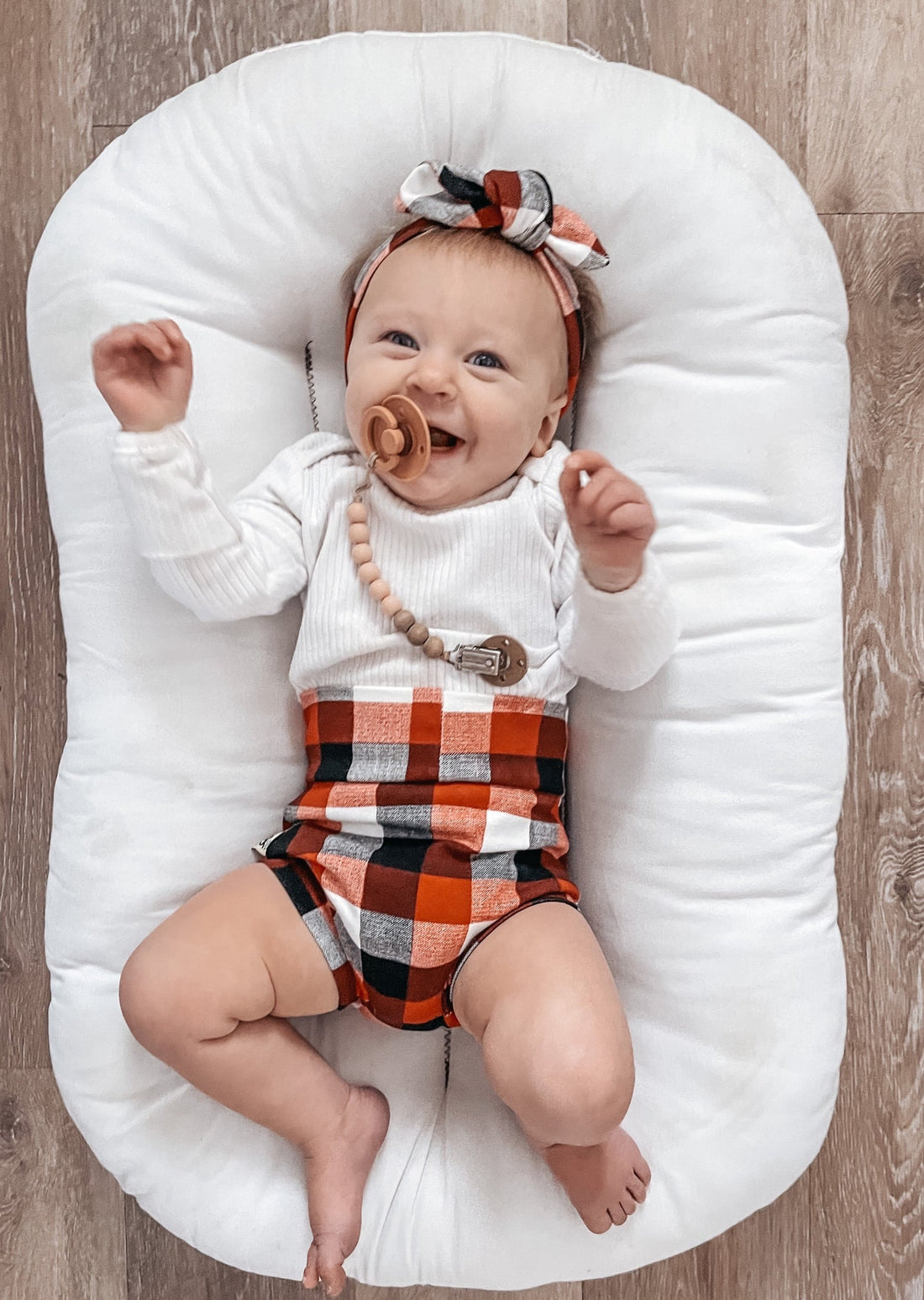 Buffalo Plaid Bummies