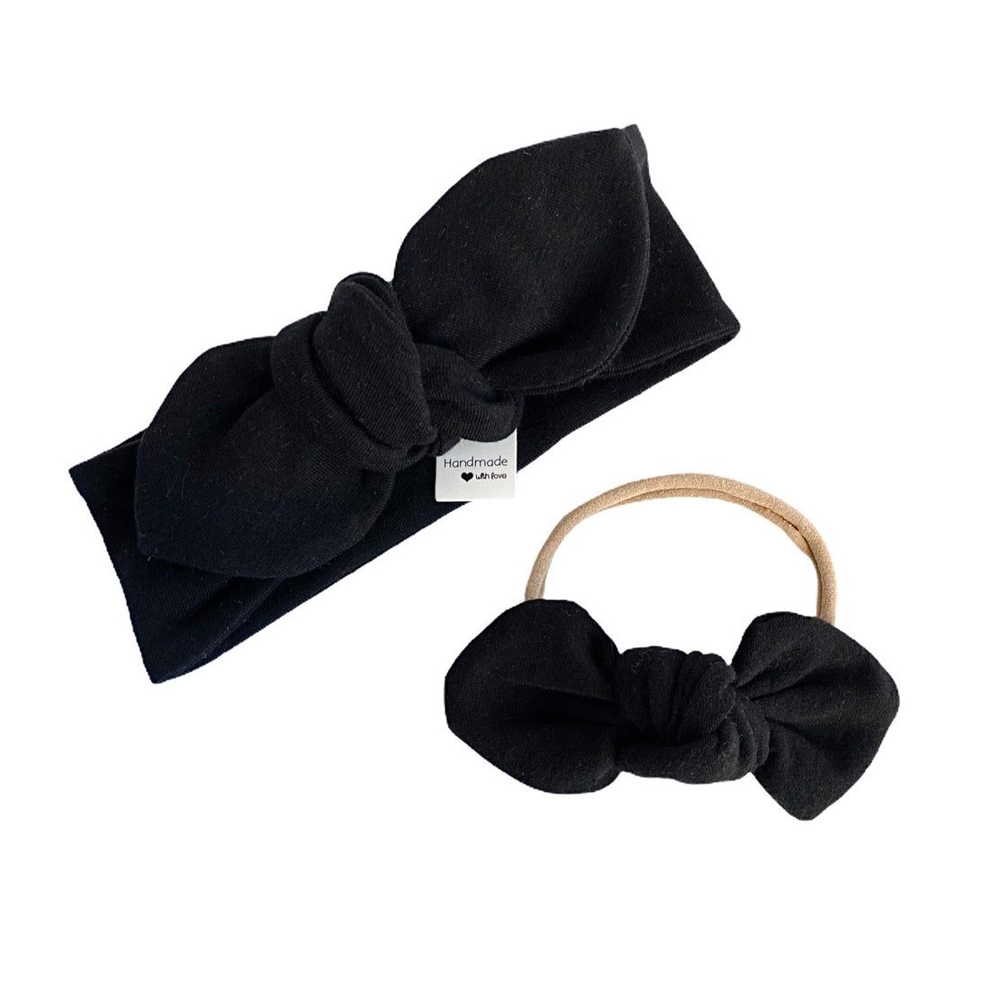 Solid Black Headbands