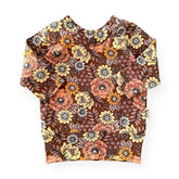 Fall Floral Lounge Top