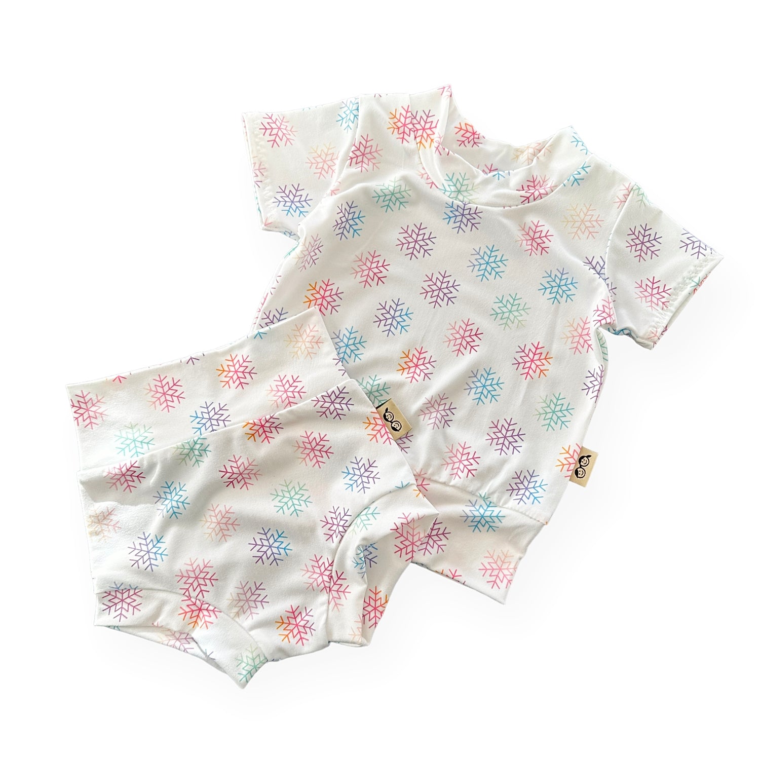 Rainbow Snowflakes Summer Lounge Set