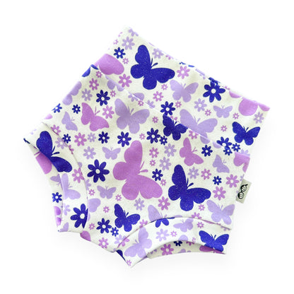 Purple Butterflies Bummies