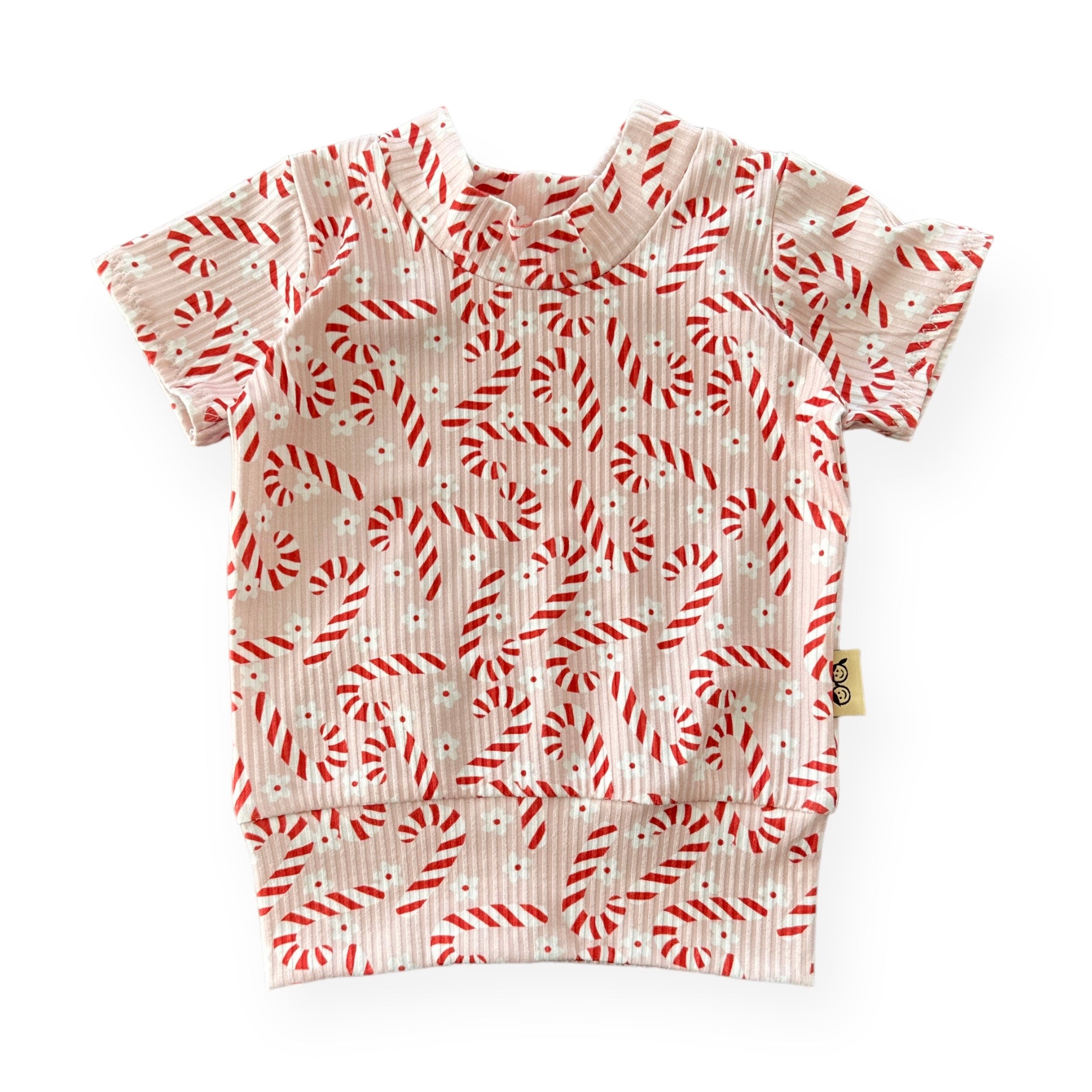 Pink Candy Canes Summer Lounge Top