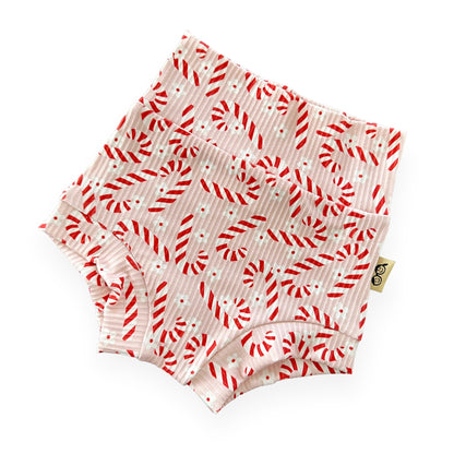 Pink Candy Canes Bummies