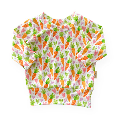 Lovely Carrots Lounge Top