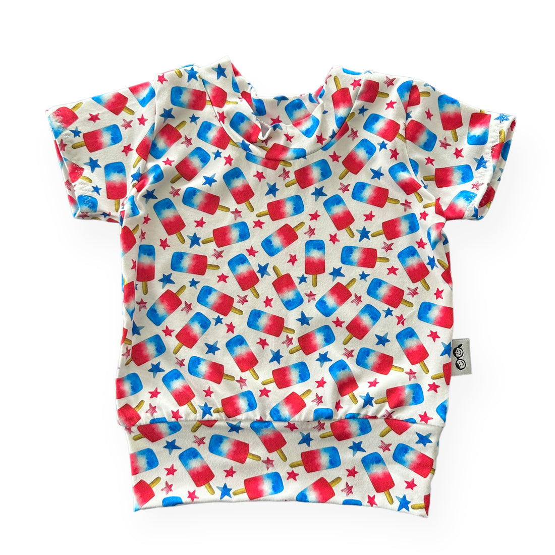 Patriotic Popsicles Summer Lounge Top 