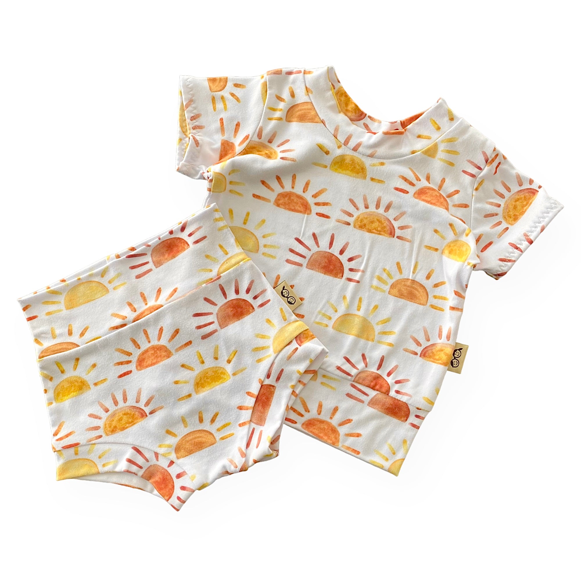 Sunshine Stripe Summer Lounge Set