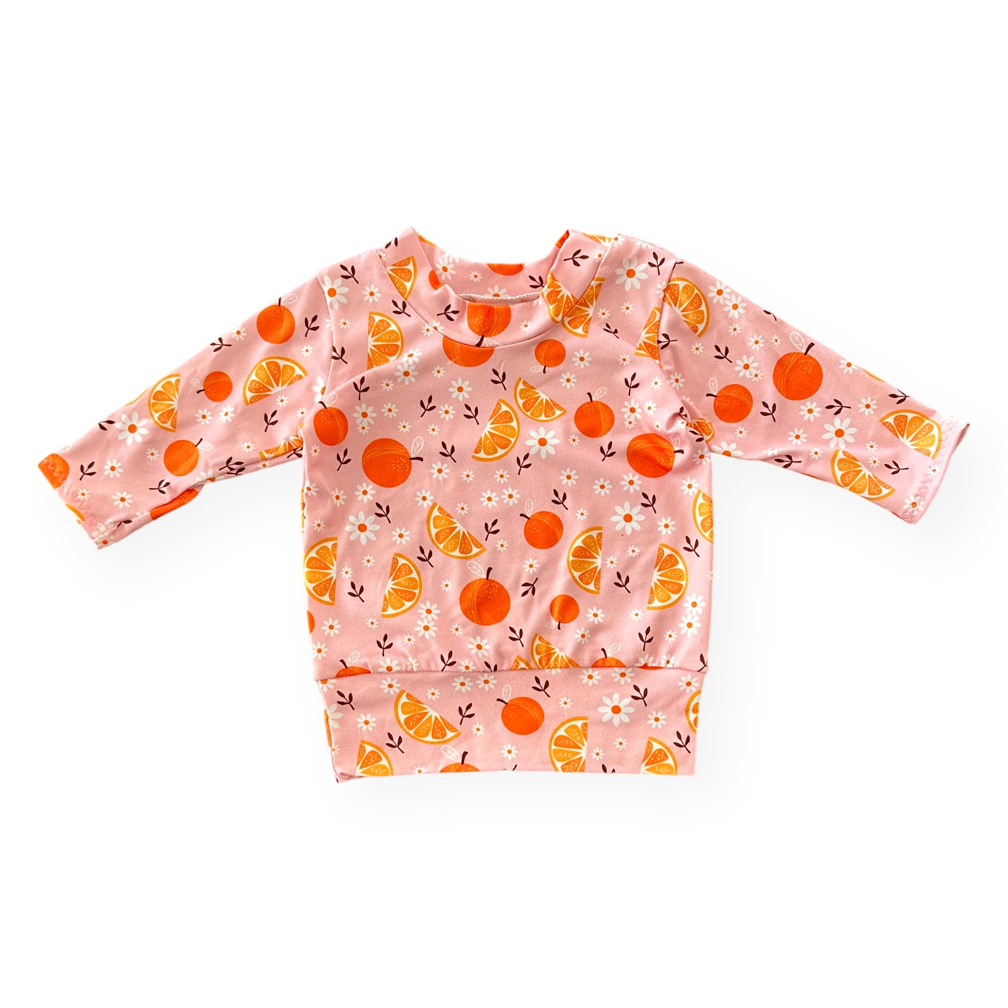 Orange Blossom Lounge Top