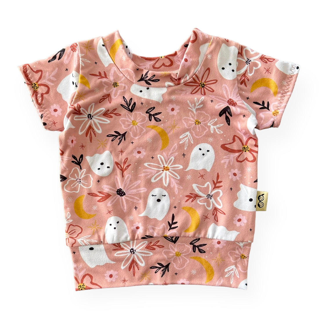 Ghouls on Peach Summer Lounge Top