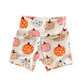 Funky Pumpkins Biker Shorts Lounge Set 