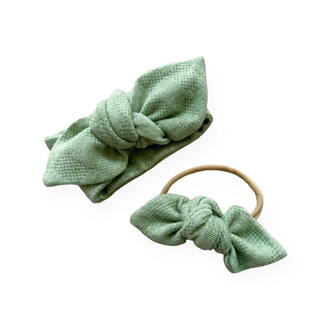 Sage Checkers Headbands