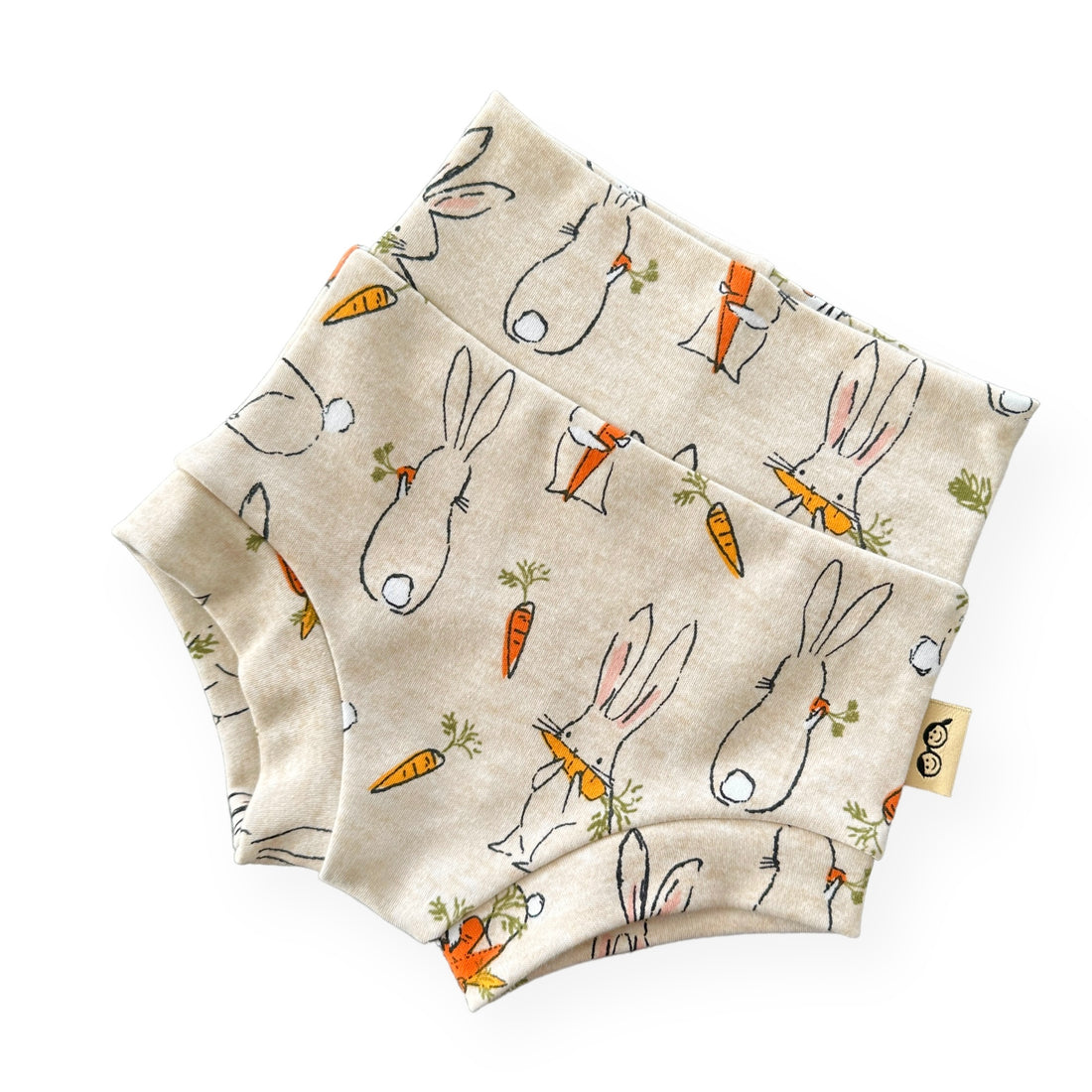 Easter Bunnies with Carrots Bummies