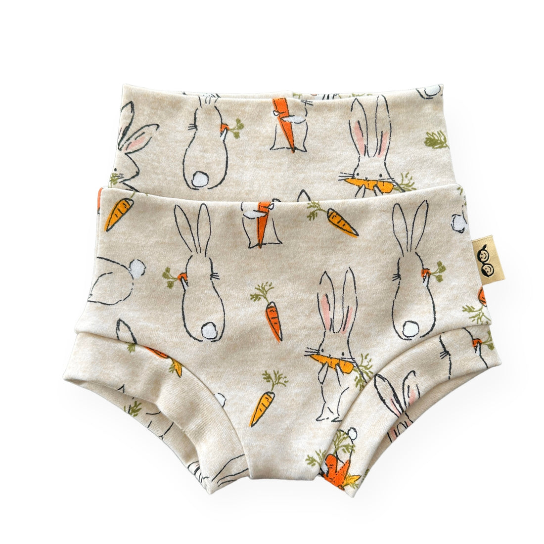 Easter Bunnies with Carrots Bummies