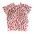 White Red Polka Dots Summer Lounge Top