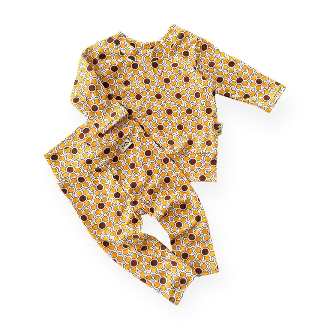 Funky Florals in Mustard Lounge Set