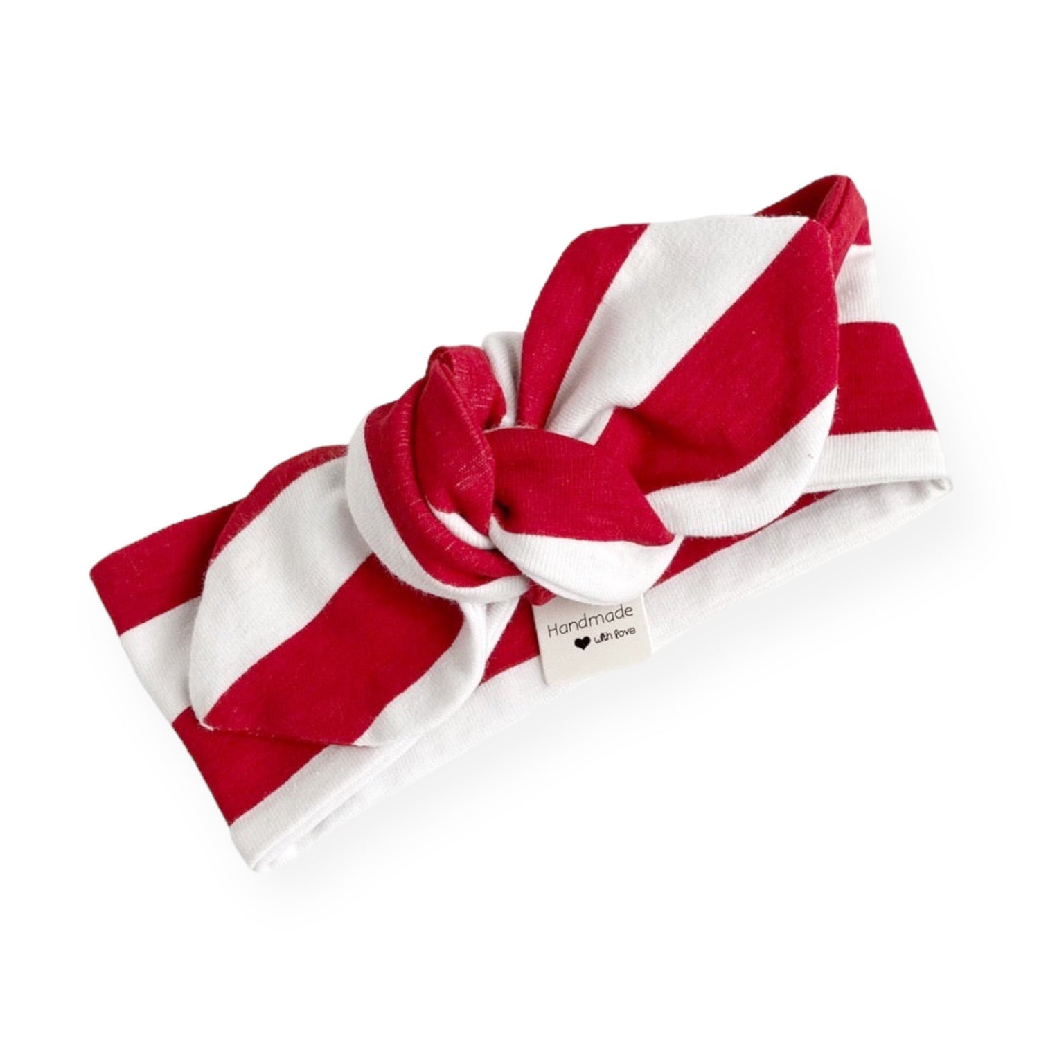 Navy Stars Bummies with Red/White Stripe Headband