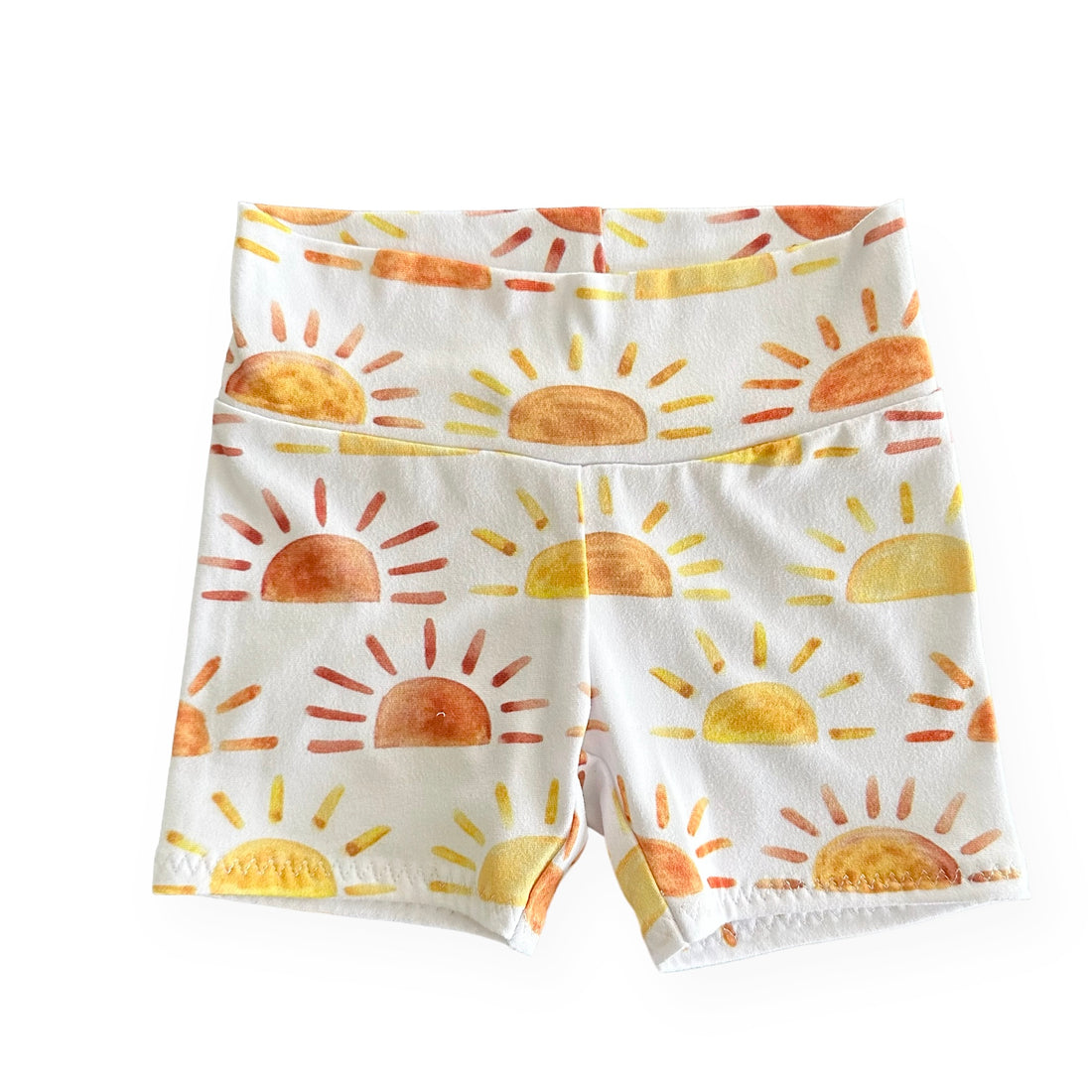 Sunshine Stripe Biker Shorts
