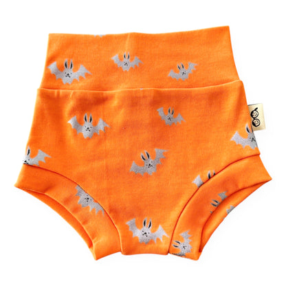 Pumpkin Bats Bummies &amp; Biker Shorts