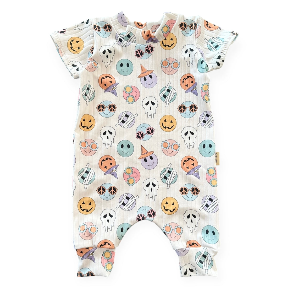 Smiley Spooks Harem Romper