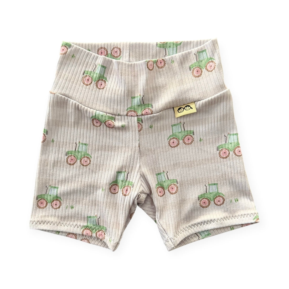 Country Roads Tractor Ribbed Bummies &amp; Biker Shorts