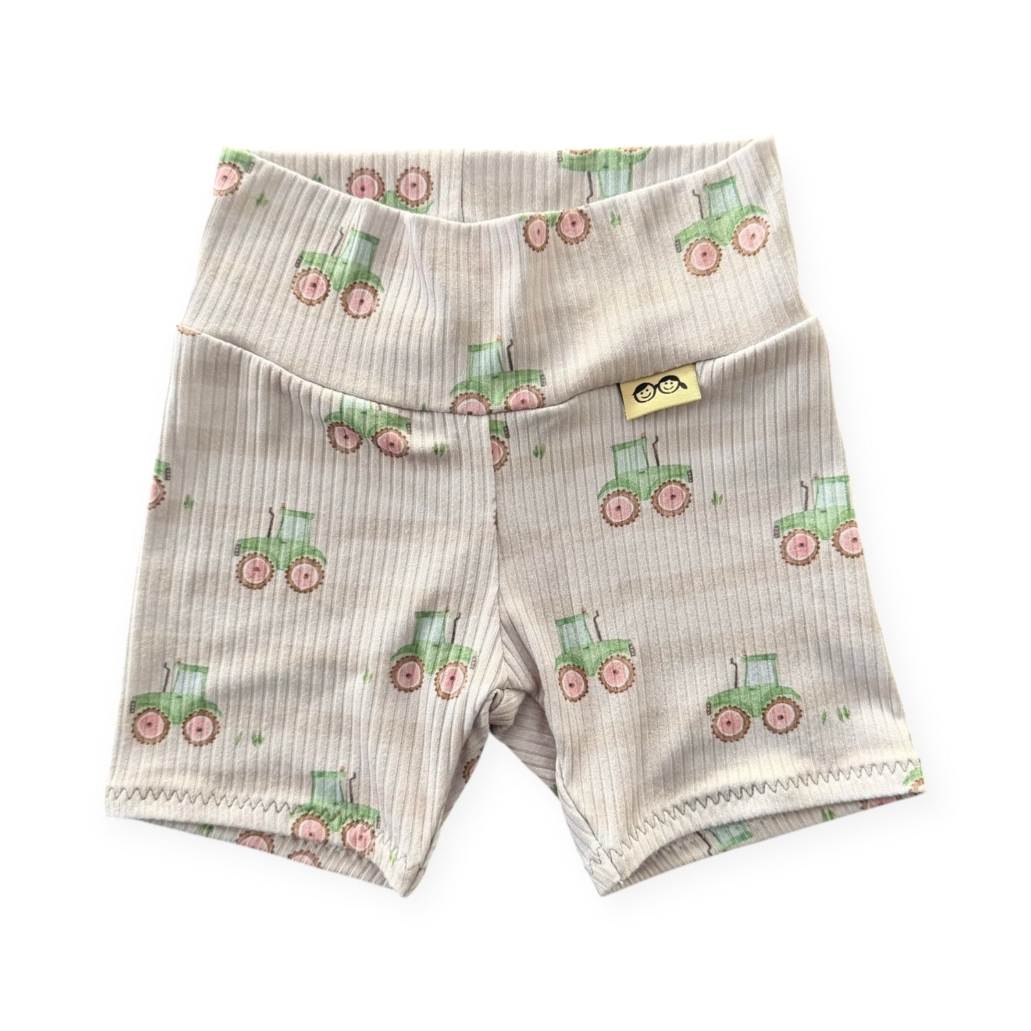 Country Roads Tractor Ribbed Bummies &amp; Biker Shorts