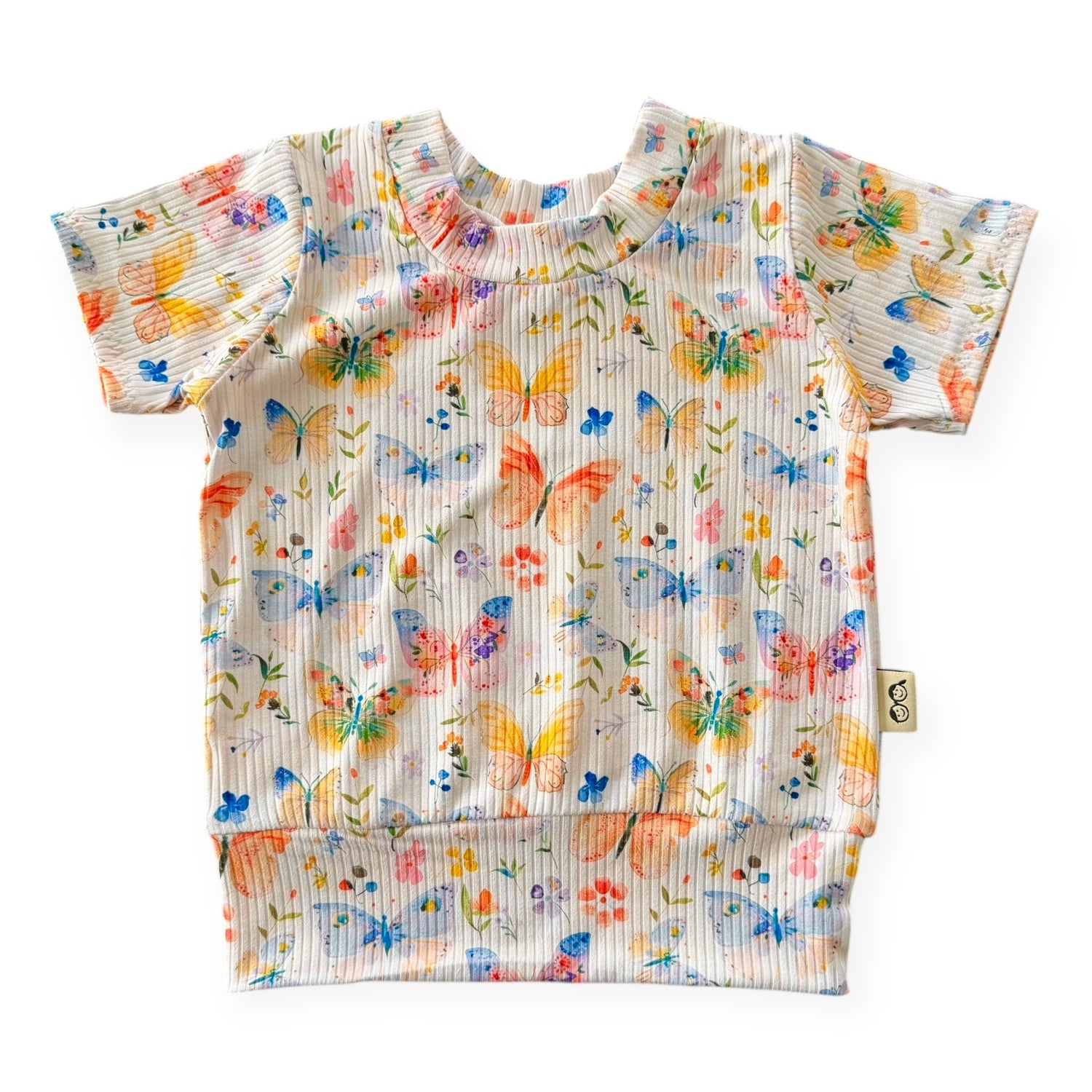 Butterfly Garden Ribbed Summer Lounge Set