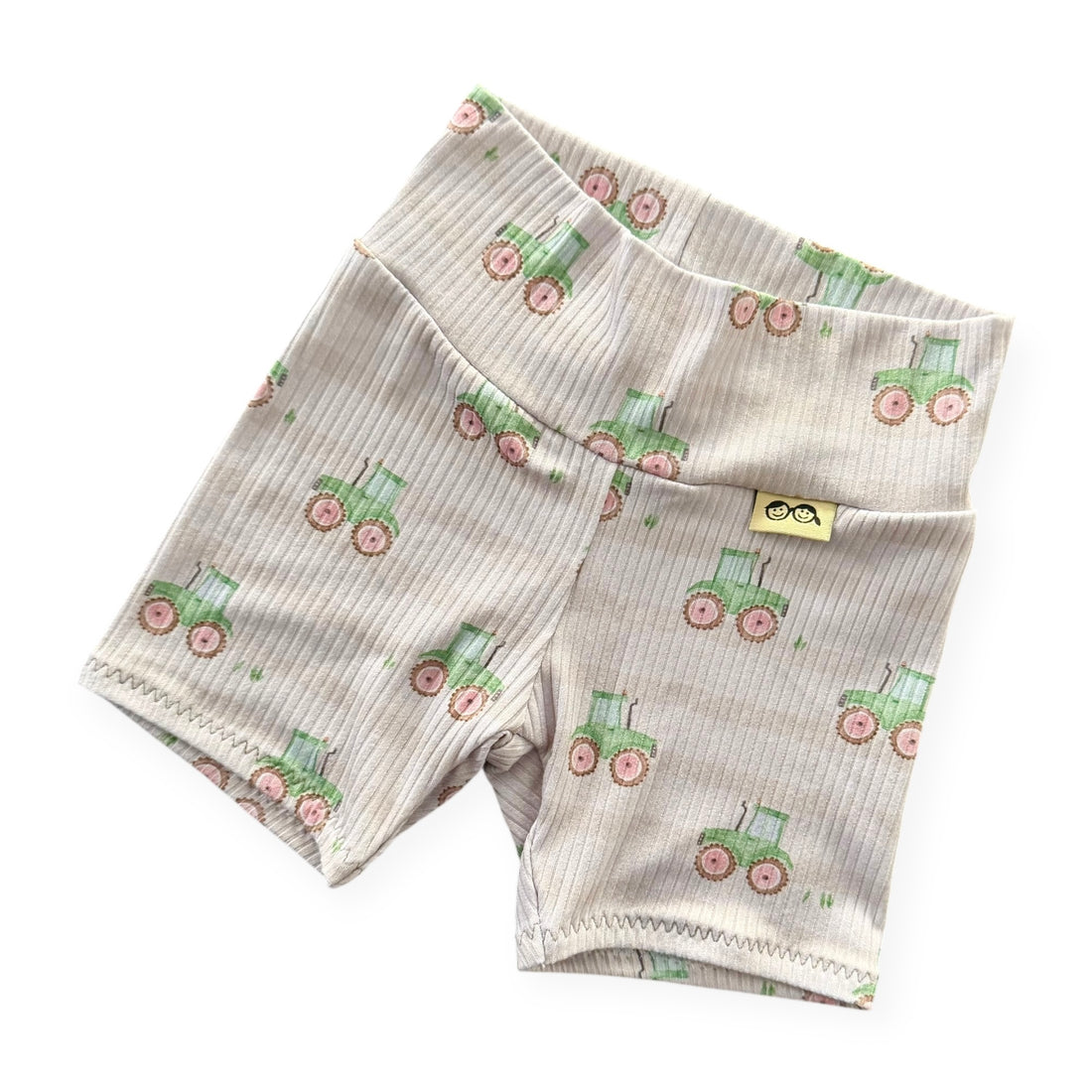 Country Roads Tractor Ribbed Bummies &amp; Biker Shorts