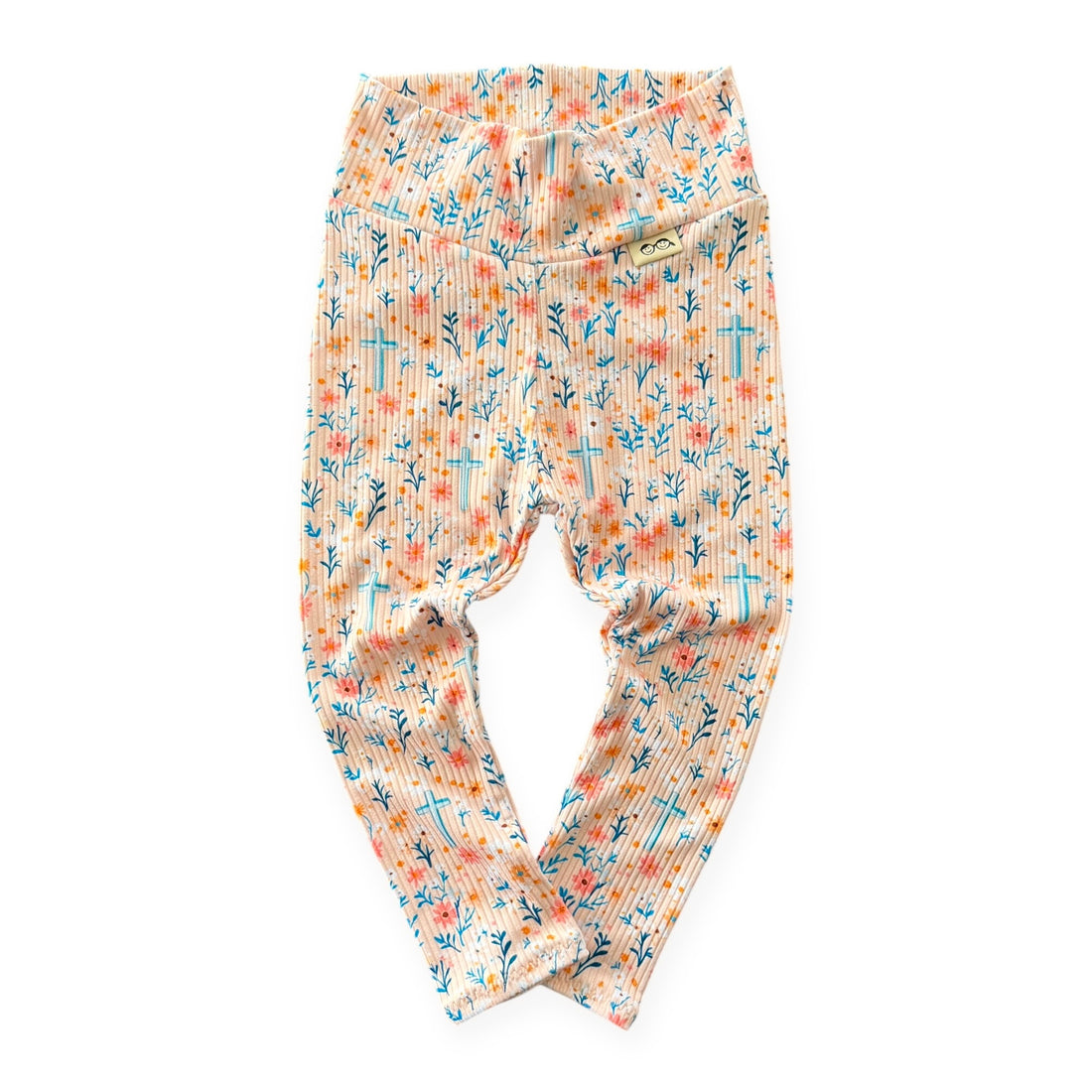 Wildflower Faith Ribbed Leggings