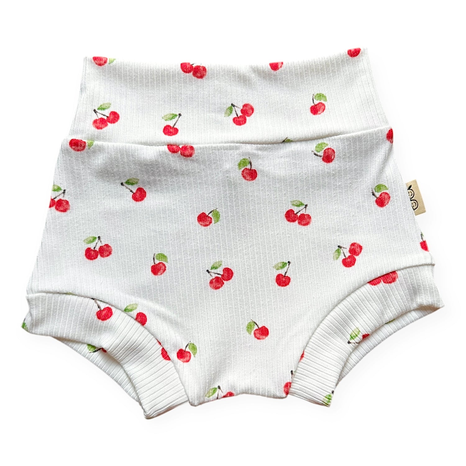 Cherry On Top White Ribbed Summer Lounge Set