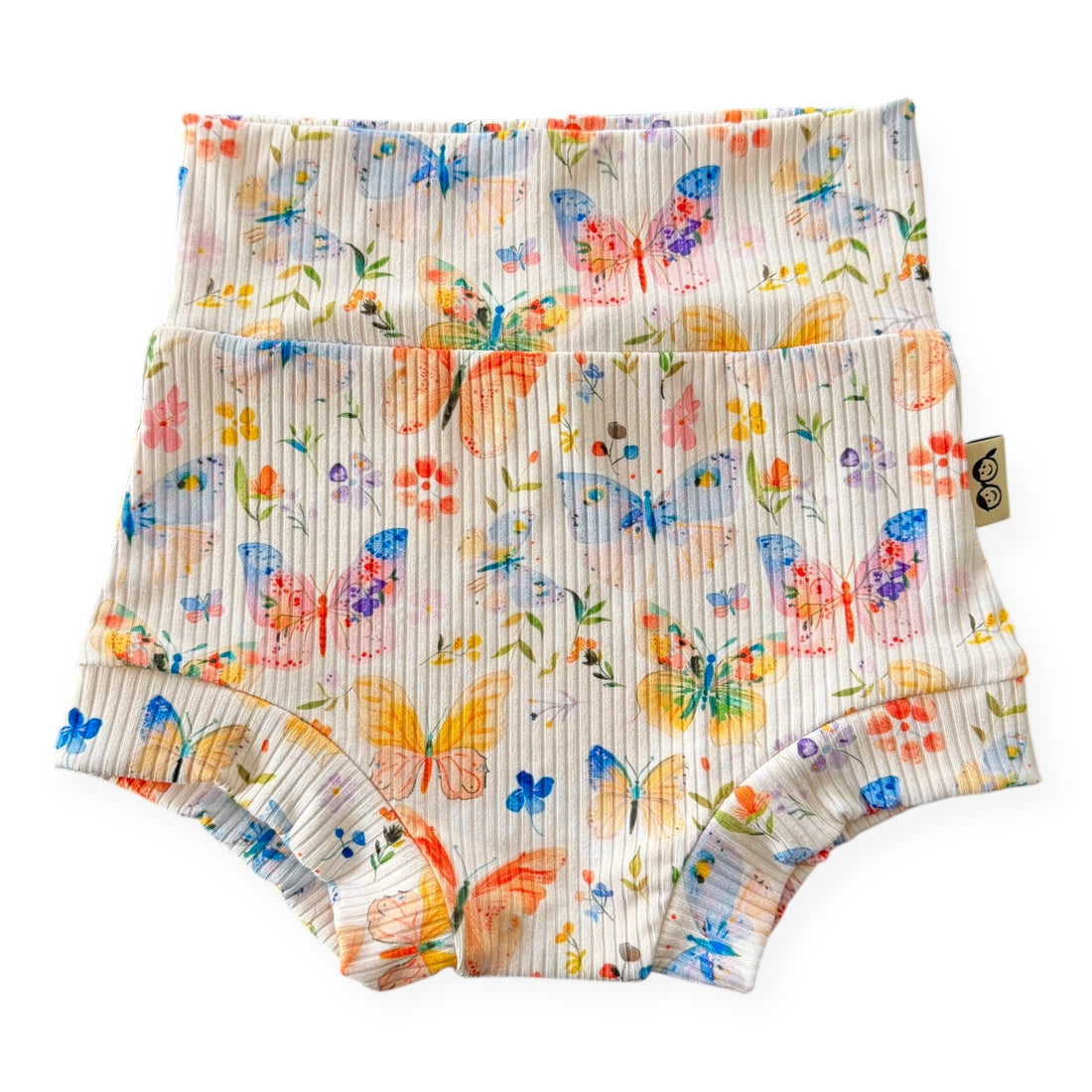 Butterfly Garden Ribbed Bummies &amp; Biker Shorts
