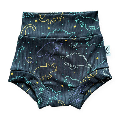 Cosmic Dino Nights Ribbed Summer Lounge Set